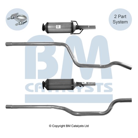 FAP Filtre à Particules Pour Opel Meriva A Monospace Vauxhall Meriva MK I (A)
