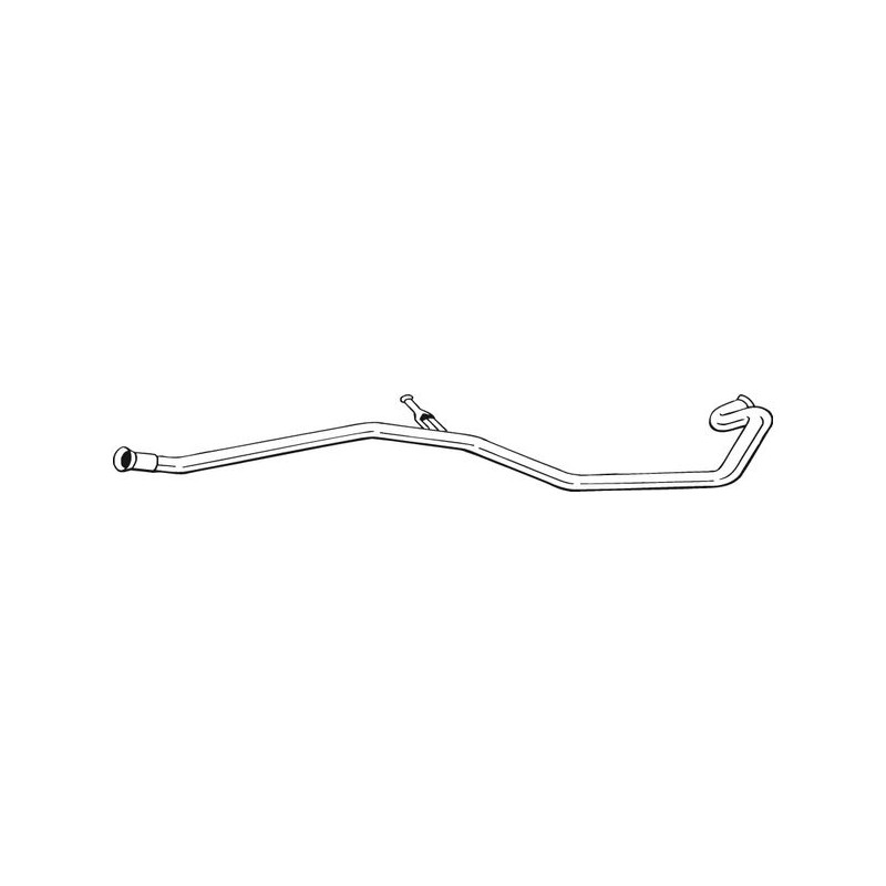 Tuyau d'échappement Pour Peugeot 206 SW 1717AX 1717S5