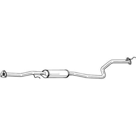 Silencieux d'échappement Central Pour Honda 18220S04E41