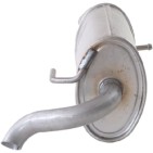 Silencieux d'échappement Arrière Pour VW Lupo Seat Arosa 6X0253609A 6X0253609G
