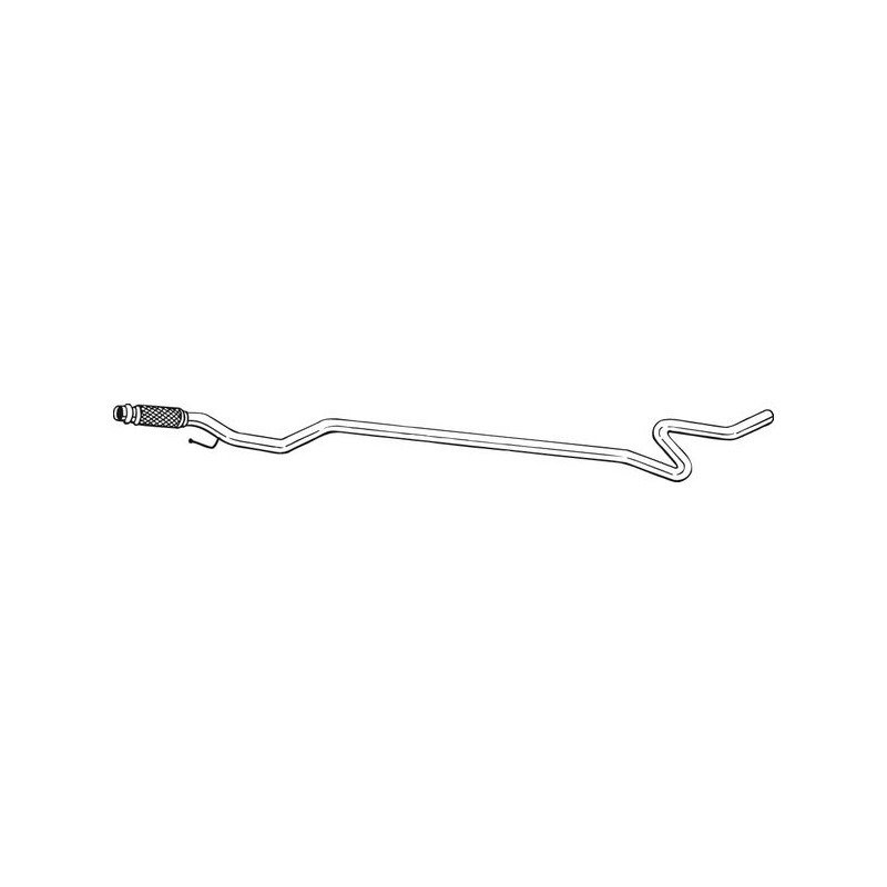 Tuyau d'échappement Pour Peugeot 207 - 1717KF