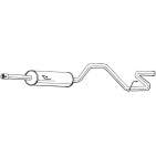 Silencieux d'échappement Arrière Pour Ford Transit 1026247