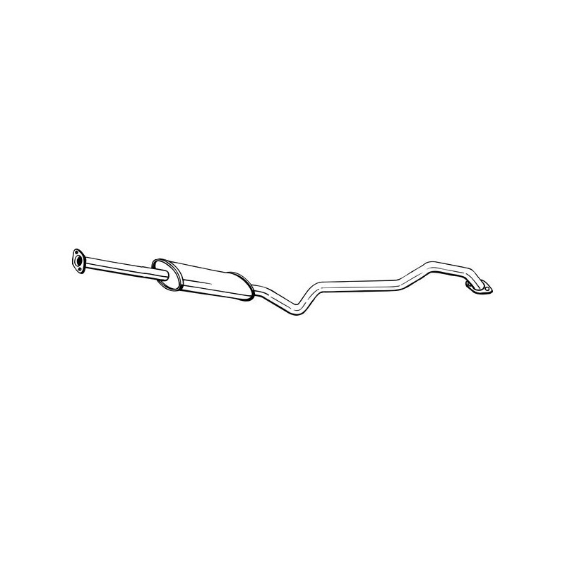 Silencieux d'échappement Central Pour Nissan Almera II Hatchback 20300BM500