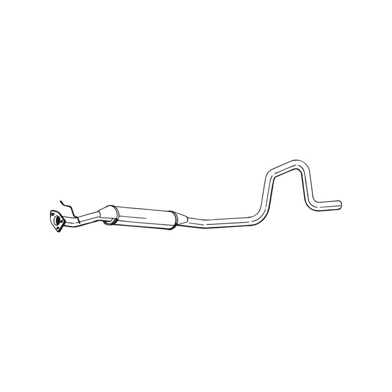 Silencieux d'échappement Central Pour Land Rover Freelander Soft Top WCE103970