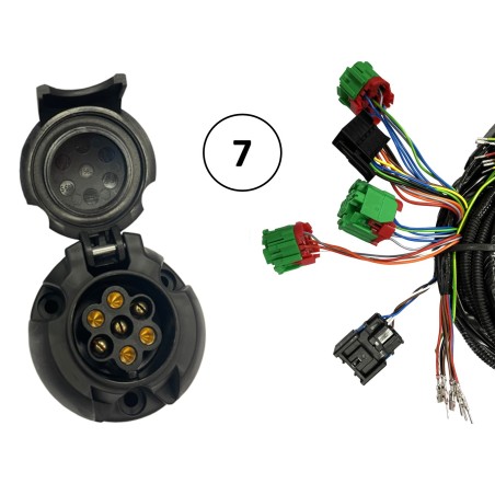 Kit éléctrique d'Attelage Pour Renault Trafic II Opel Nissan