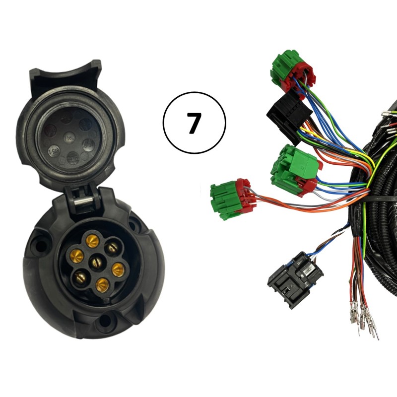Kit éléctrique d'Attelage Pour Renault Trafic II Opel Nissan