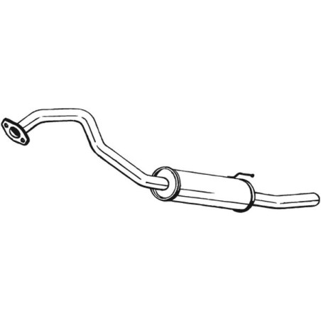 Silencieux d'échappement Arrière Pour Nissan Patrol GR IV 2035032J00