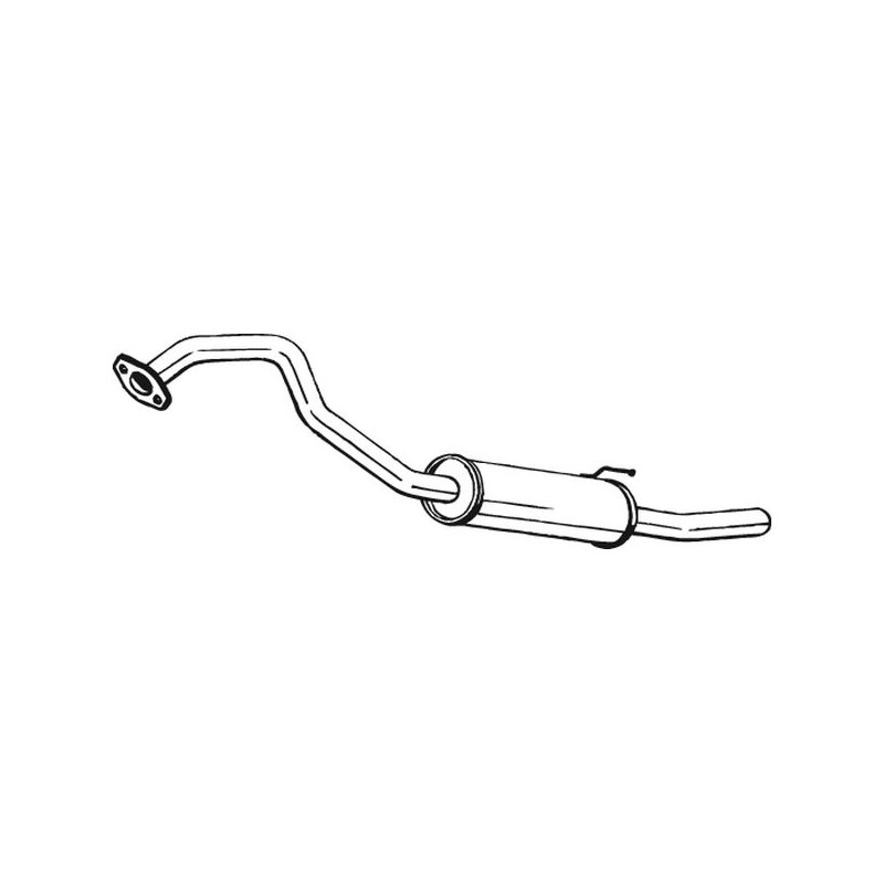 Silencieux d'échappement Arrière Pour Nissan Patrol GR IV 2035032J00