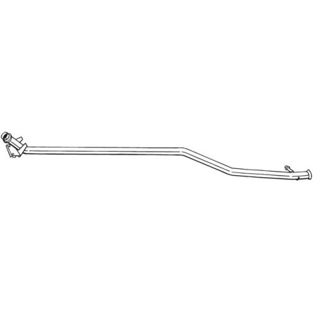 Tuyau d'échappement Pour Citroën Xsara Picasso 1717Z3