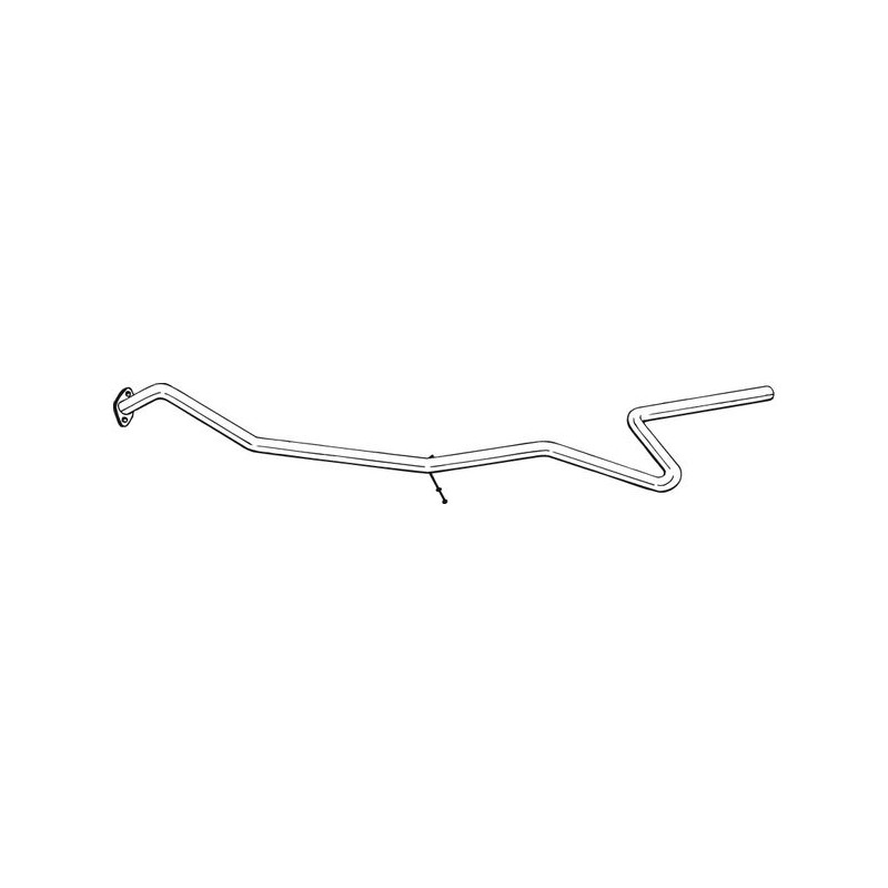 Tuyau d'échappement Pour Ford Fiesta V Van Fusion 1470667 1557509