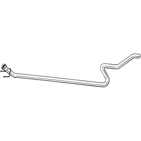 Tuyau d'échappement Pour Peugeot 5008 I Van Citroën DS 1611620580 1717RF
