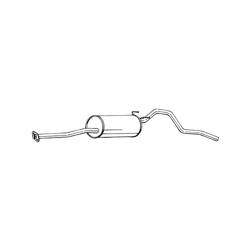 Silencieux d'échappement Arrière Pour VW Taro Toyota Hilux V Pick-up