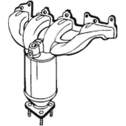 Catalyseur Pour Opel GTC Twintop Corsa C Meriva Monospace Signum Tigra Vectra B