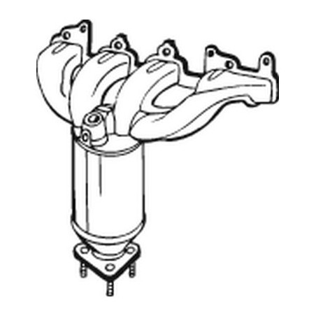 Catalyseur Pour Opel GTC Twintop Corsa C Meriva Monospace Signum Tigra Vectra B