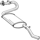 Silencieux d'échappement Arrière Pour Peugeot Boxer Citroën