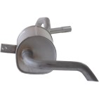 Silencieux d'échappement Arrière Pour Renault Megane II 8200189569