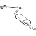Silencieux d'échappement Arrière Pour Peugeot Fiat Citroën 1726PN 1344237080