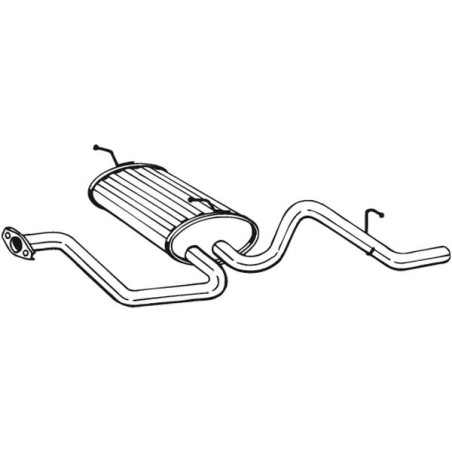 Silencieux d'échappement Arrière Pour Daewoo Matiz 96564101 96603788