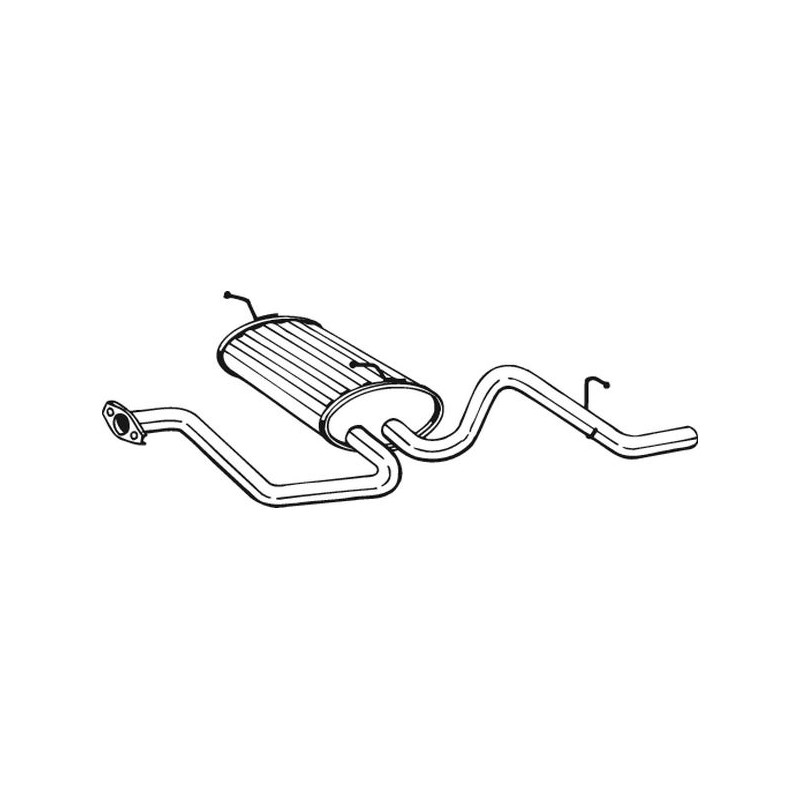 Silencieux d'échappement Arrière Pour Daewoo Matiz 96564101 96603788