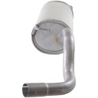 Silencieux d'échappement Arrière Pour VW Seat Skoda 1J5253609AA 1J5253609AC