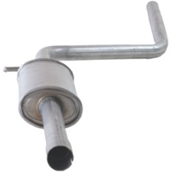 Silencieux d'échappement Central Pour Renault Sandero/Stepway I Dacia Sandero