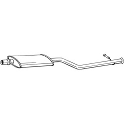 Silencieux d'échappement Central Pour Citroën Xsara Picasso 1717G2