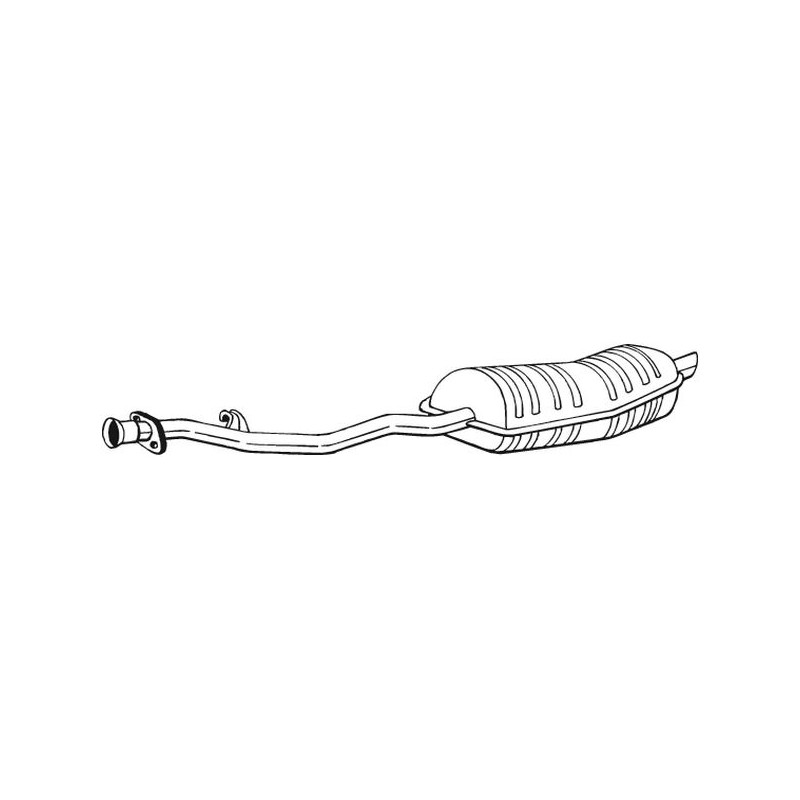 Silencieux d'échappement Arrière Pour BMW 3 Touring 18101247278