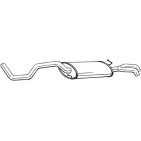 Silencieux d'échappement Arrière Pour VW Polo/Polo Classic Variant Seat