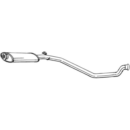Silencieux d'échappement Central Pour Peugeot 306 171749
