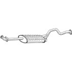 Silencieux d'échappement Central Pour Mitsubishi Pajero II MR187151 MR204857
