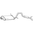 Silencieux d'échappement Arrière Pour Suzuki Vitara Cabrio X-90 1430058B10