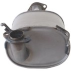 Silencieux d'échappement Central Pour Toyota Land Cruiser Prado 1742030060