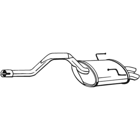 Silencieux d'échappement Arrière Pour Renault Espace III 6025406800
