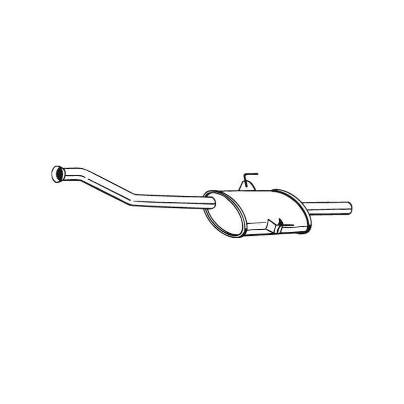 Silencieux d'échappement Central Pour Renault Espace III 6025406800