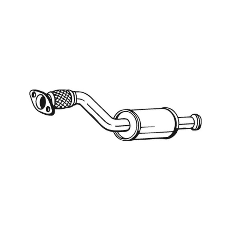 Silencieux d'échappement Avant Pour Renault Opel Nissan Vauxhall 8200042481