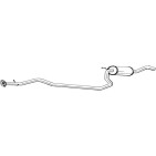 Silencieux d'échappement Central Pour Ford Fiesta IV Puma Mazda