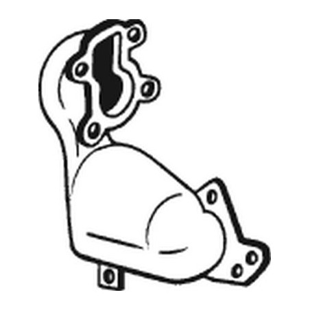 Catalyseur Pour Renault Kangoo/Grand Kangoo BE BOP Express Laguna Megane CC