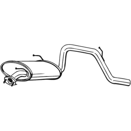 Silencieux d'échappement Arrière Pour Suzuki Wagon R+ 1430083E00