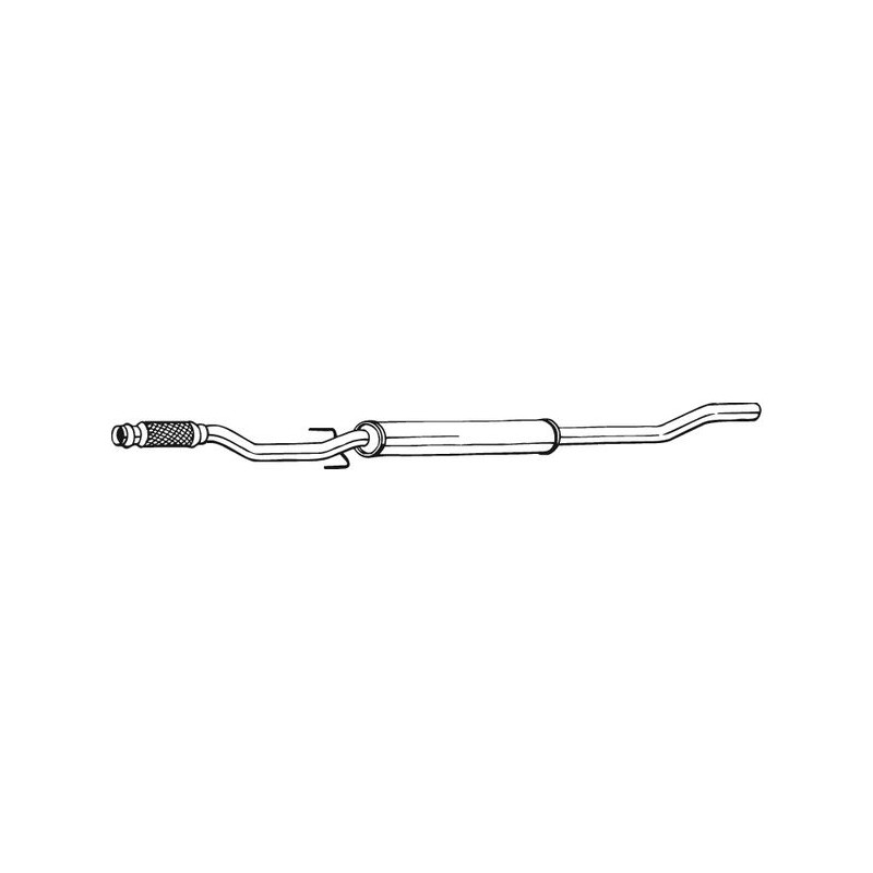 Silencieux d'échappement Central Pour Mini Mini Clubman 18302753113