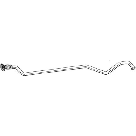 Tuyau d'échappement Pour Renault Laguna II Grandtour 8200297284