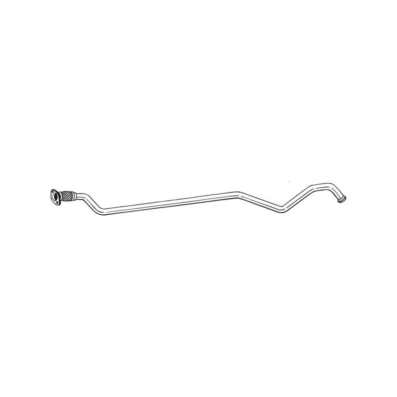 Tuyau d'échappement Pour Renault Laguna II Grandtour 8200297284