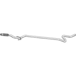 Tuyau d'échappement Pour Citroën C3 I Pluriel 1717CT 1717R6