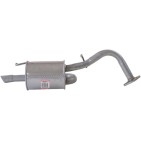 Silencieux d'échappement Arrière Pour Toyota Yaris Daihatsu Charade VIII