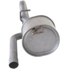 Silencieux d'échappement Arrière Pour Toyota Yaris Daihatsu Charade VIII