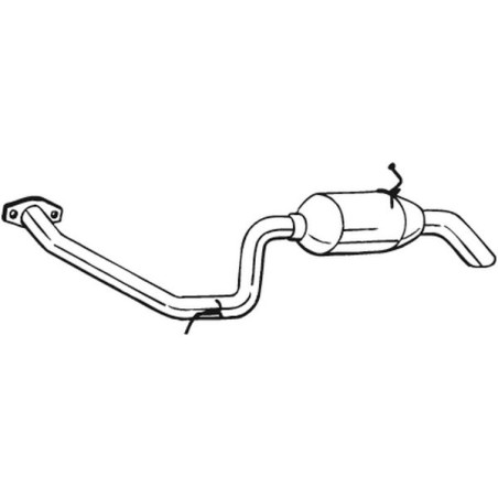 Silencieux d'échappement Arrière Pour Toyota RAV 4 III 1743026740 1743026741