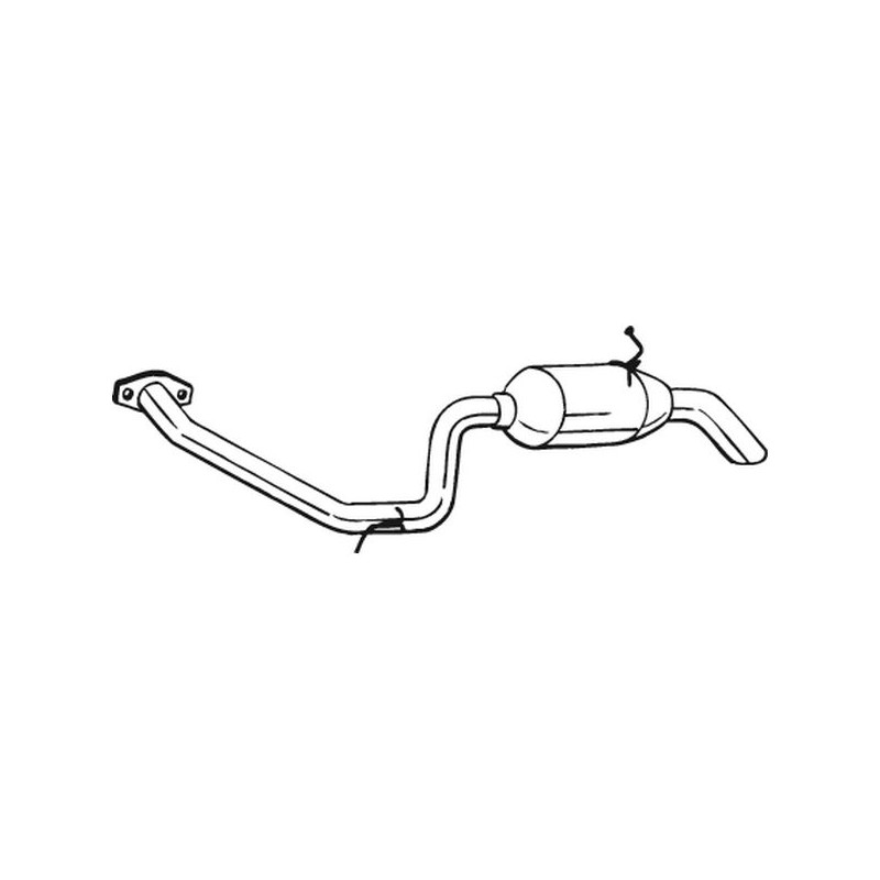 Silencieux d'échappement Arrière Pour Toyota RAV 4 III 1743026740 1743026741