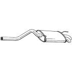 Silencieux d'échappement Arrière Pour VW Caddy II/Monospace II Monospace Seat