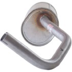Silencieux d'échappement Arrière Pour VW Seat Skoda 6Q6253609AR 6Q6253609BQ