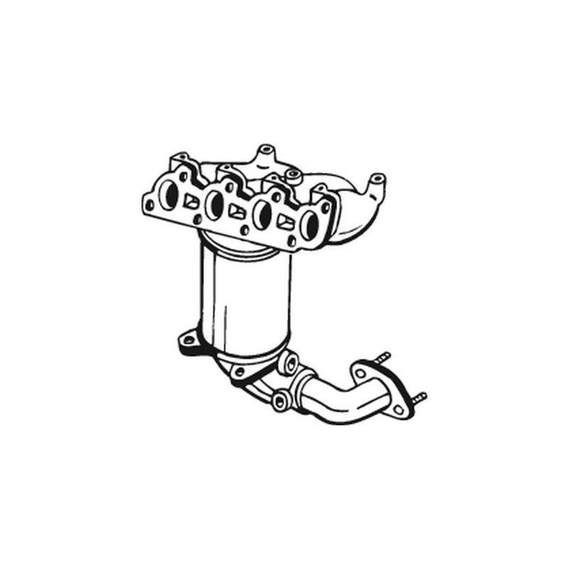 Catalyseur Pour Ford Fiesta V Van Fusion 1197936 1211234 1220541 1220542 1318370