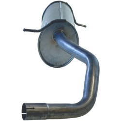 Silencieux d'échappement Arrière Pour VW Polo Seat Ibiza III Skoda 1.4 TDI